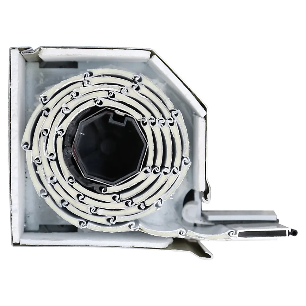 Fortia Volet roulant solaire aluminium blanc - ouverture motorisée - - l.100 x H.125 cm- Volet Roulant