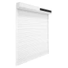 Fortia Volet Roulant<Volet roulant solaire aluminium blanc - ouverture motorisée - - l.100 x H.135 cm