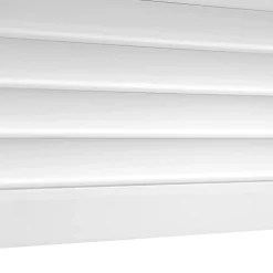Fortia Volet roulant solaire aluminium blanc - ouverture motorisée - - l.80 x H.205 cm- Volet Roulant