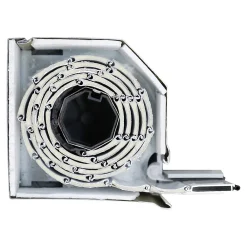 Fortia Volet roulant solaire aluminium blanc - ouverture motorisée - - l.80 x H.205 cm- Volet Roulant