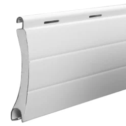 Fortia Volet roulant solaire aluminium blanc - ouverture motorisée - - l.120 x H.125 cm- Volet Roulant