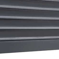 Fortia Volet Roulant<Volet roulant solaire aluminium anthracite - ouverture motorisée - - l.80 x H.205 cm