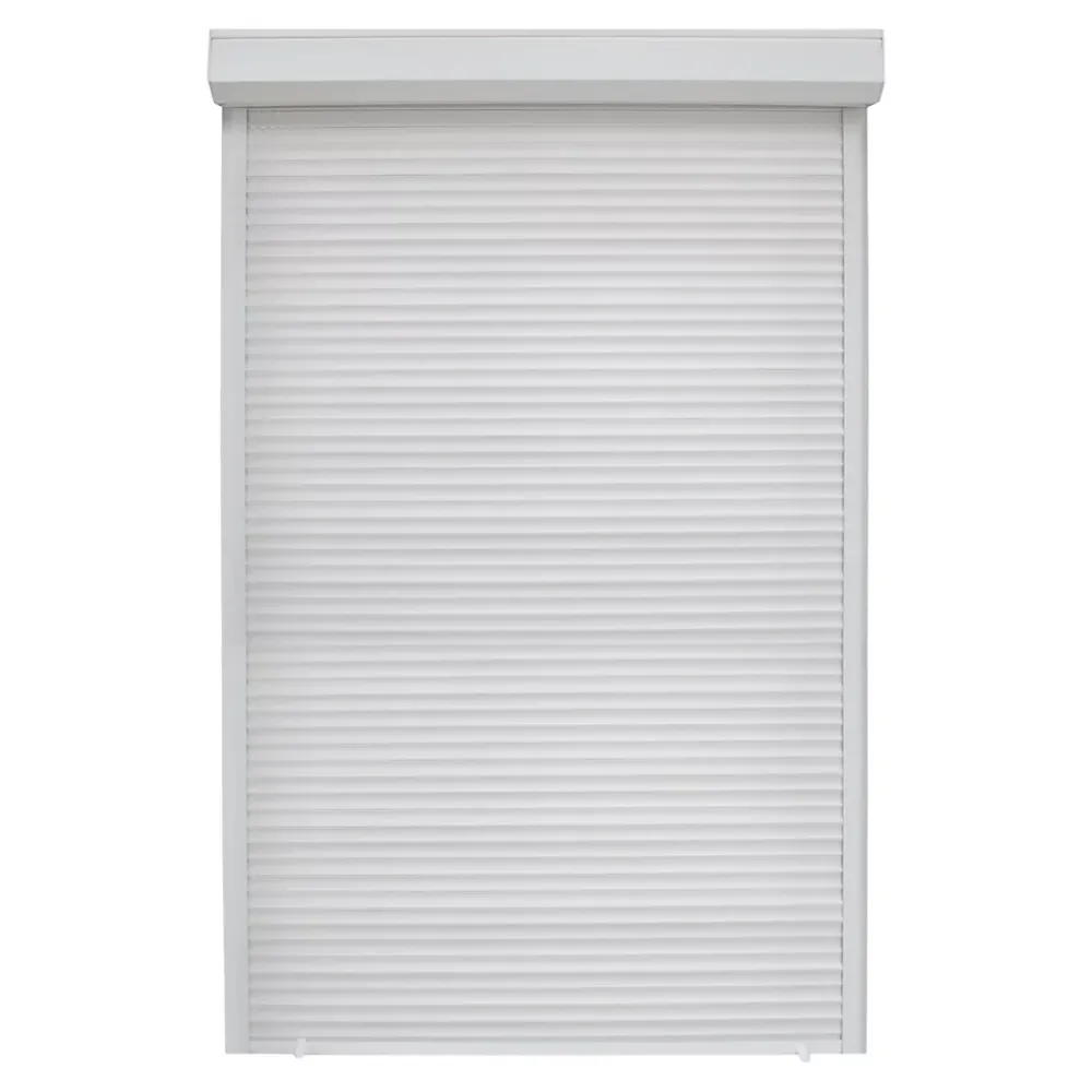 Fortia Volet Roulant<Volet roulant uPVC blanc - ouverture manuelle par sangle - - l.120 x H.225 cm