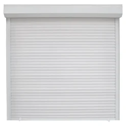 Fortia Volet roulant uPVC blanc - ouverture manuelle par sangle - - l.120 x H.145 cm- Volet Roulant