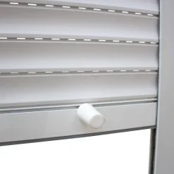 Fortia Volet roulant uPVC blanc - ouverture manuelle par sangle - - l.80 x H.205 cm- Volet Roulant