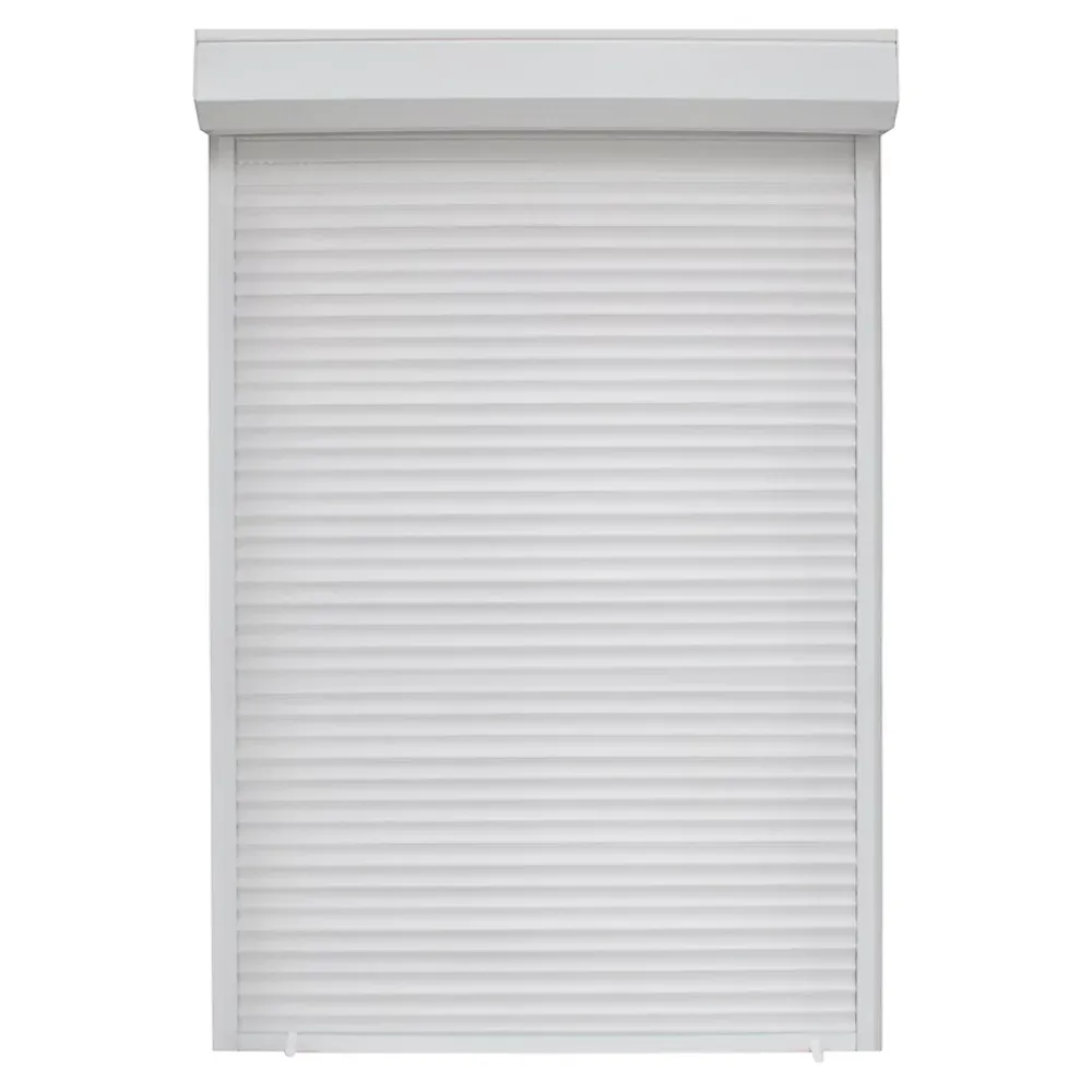 Fortia Volet Roulant<Volet roulant uPVC blanc - ouverture manuelle par sangle - - l.100 x H.175 cm