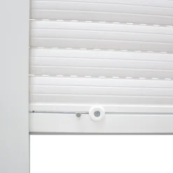 Fortia Volet roulant uPVC blanc - ouverture manuelle par sangle - - l.120 x H.125 cm- Volet Roulant