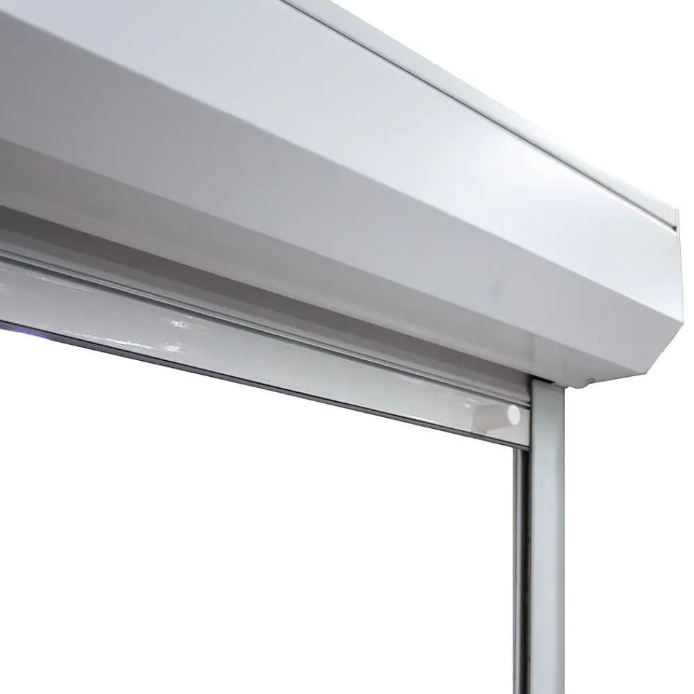 Fortia Volet roulant uPVC blanc - ouverture manuelle par sangle - - l.120 x H.135 cm- Volet Roulant