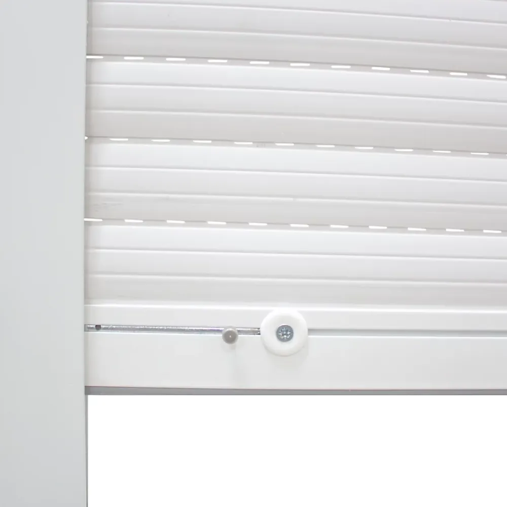 Fortia Volet roulant uPVC blanc - ouverture manuelle par sangle - - l.100 x H.165 cm- Volet Roulant