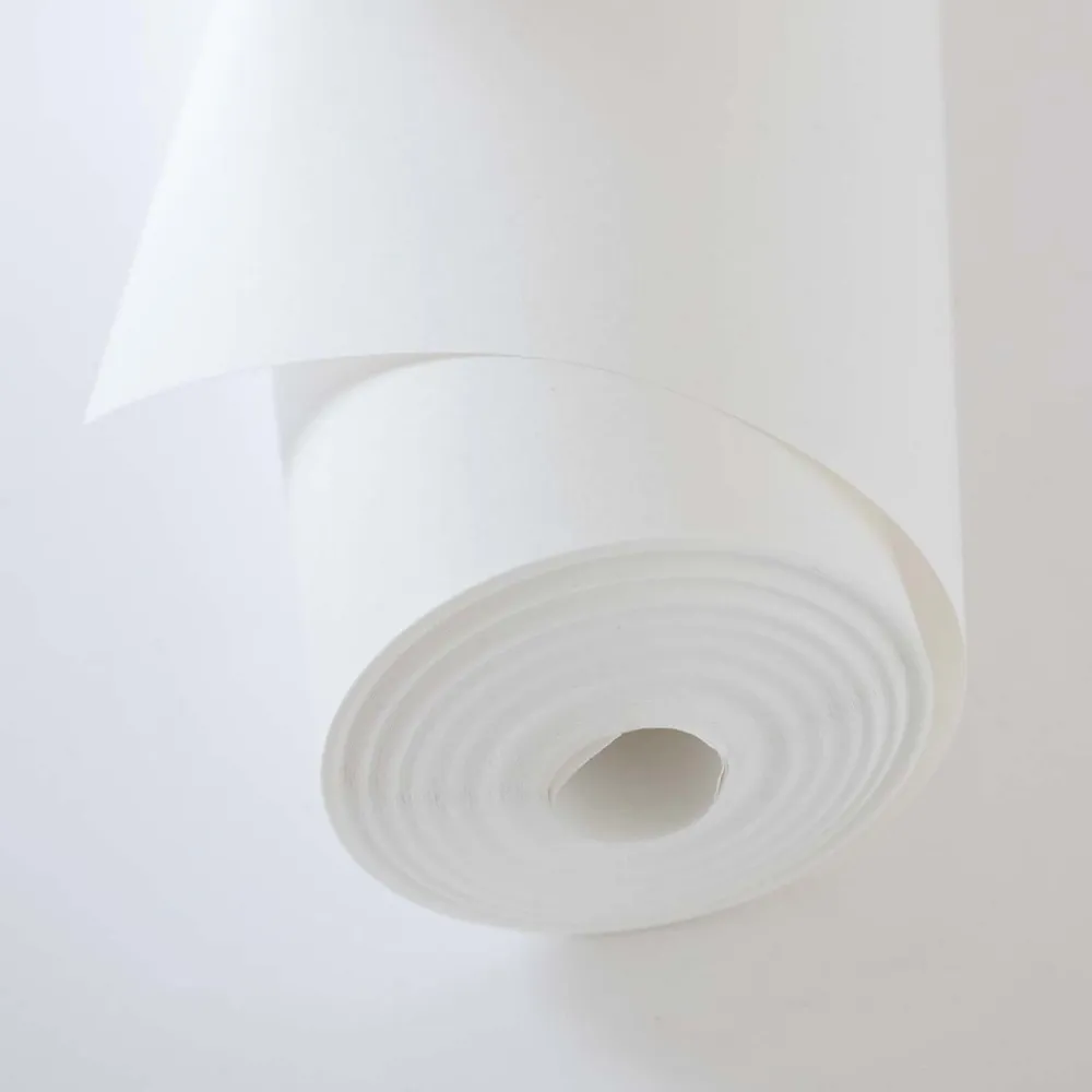 Wallpro Fibre De Verre<revêtement de rénovation 130 grammes, lisse blanc - 0.53 x 25 m - PRO702