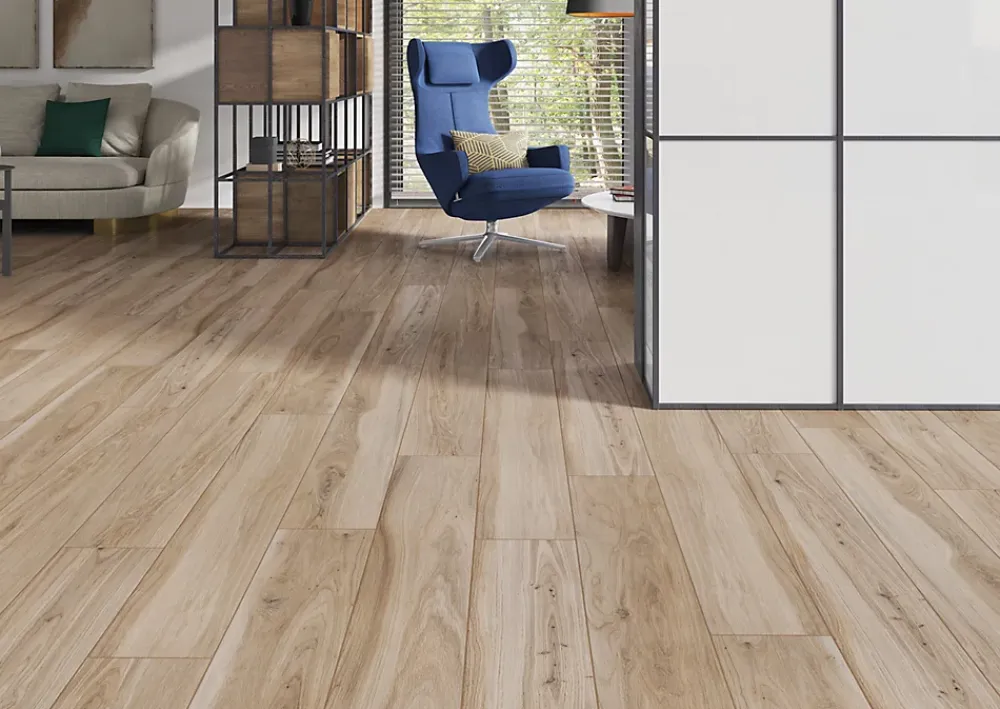 Allocarrelage Carrelage Sol Effet Bois|Carrelage Sol Pour Pièce À Vivre<20x120 Acero Sabbia Carrelage Parquet Rectifié -