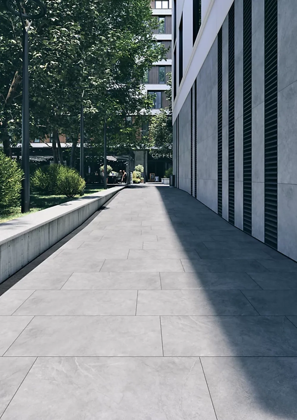 Allocarrelage 60x60 Lot 2 Dalles ép. 20mm Pizarra Grey R11 -- Carrelage Extérieur Et Terrasse